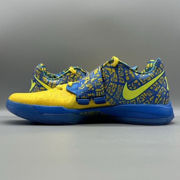 Nike Zoom KD 4 Shoes "Scoring Title" Photo Blue FZ5916-400 Men's Size 11 Durant - Picture 6 of 9